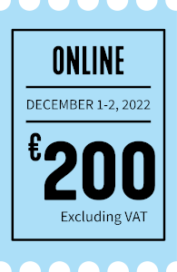 Online ticket 1-2 December 2022